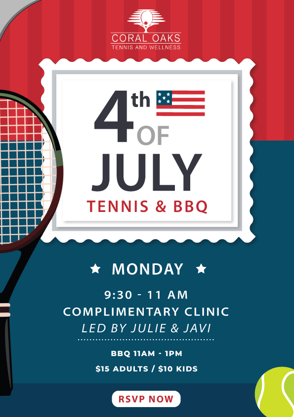 4th of July – Tennis & BBQ